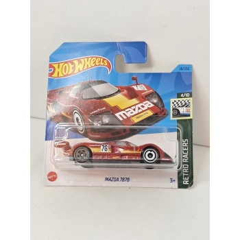 Hot Wheels 1:64 Mazda 787B red